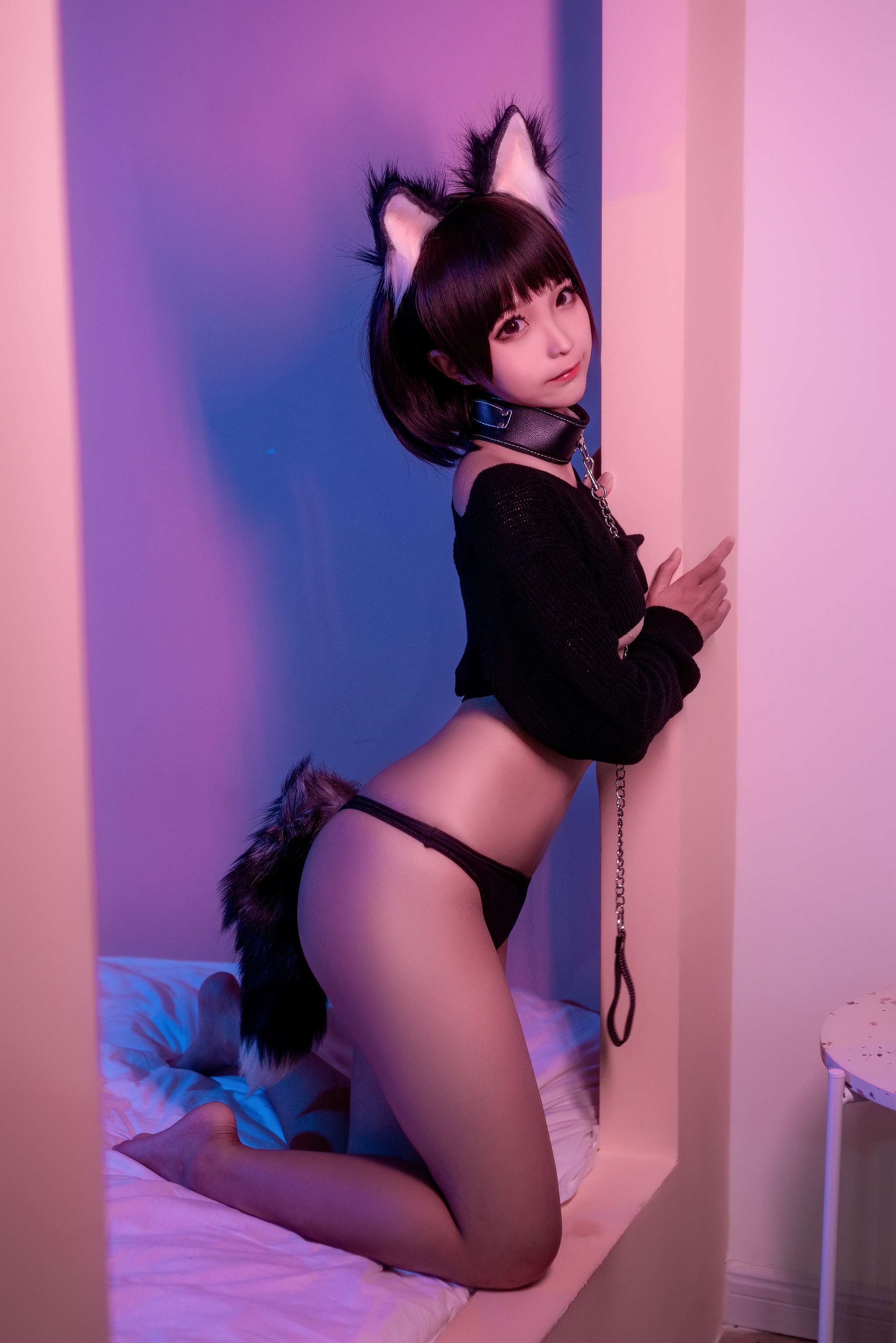 图片[1]-蠢沫沫 – NO.092 项圈 [40P]-XikXak